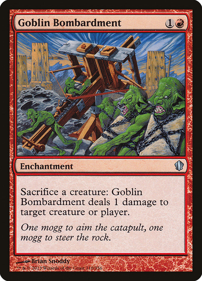 Goblin Bombardment [Commander 2013] | Deep Dive Games St. Marys