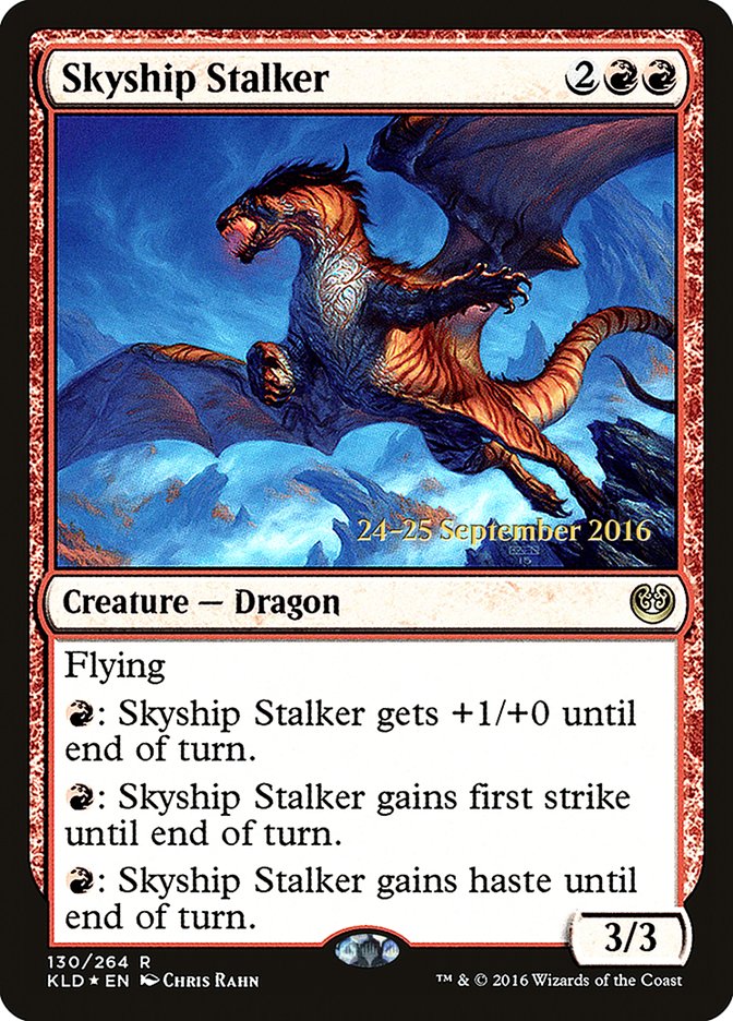Skyship Stalker [Kaladesh Prerelease Promos] | Deep Dive Games St. Marys