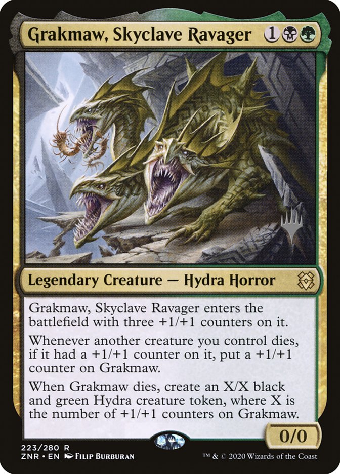 Grakmaw, Skyclave Ravager (Promo Pack) [Zendikar Rising Promos] | Deep Dive Games St. Marys