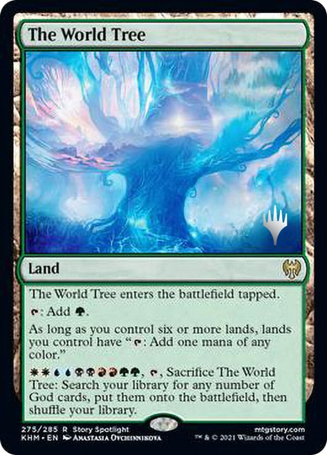 The World Tree (Promo Pack) [Kaldheim Promos] | Deep Dive Games St. Marys