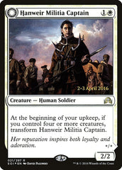 Hanweir Militia Captain // Westvale Cult Leader [Shadows over Innistrad Prerelease Promos] | Deep Dive Games St. Marys