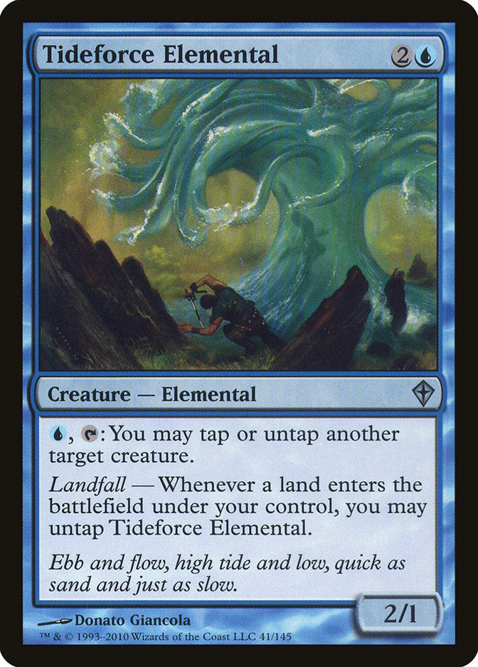Tideforce Elemental [Worldwake] | Deep Dive Games St. Marys