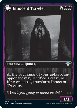 Innocent Traveler // Malicious Invader [Innistrad: Double Feature] | Deep Dive Games St. Marys