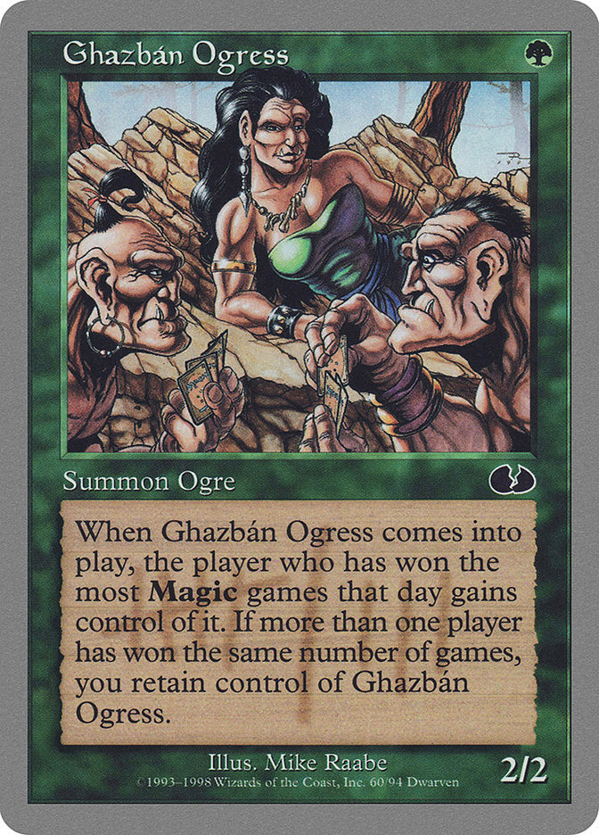 Ghazban Ogress [Unglued] | Deep Dive Games St. Marys