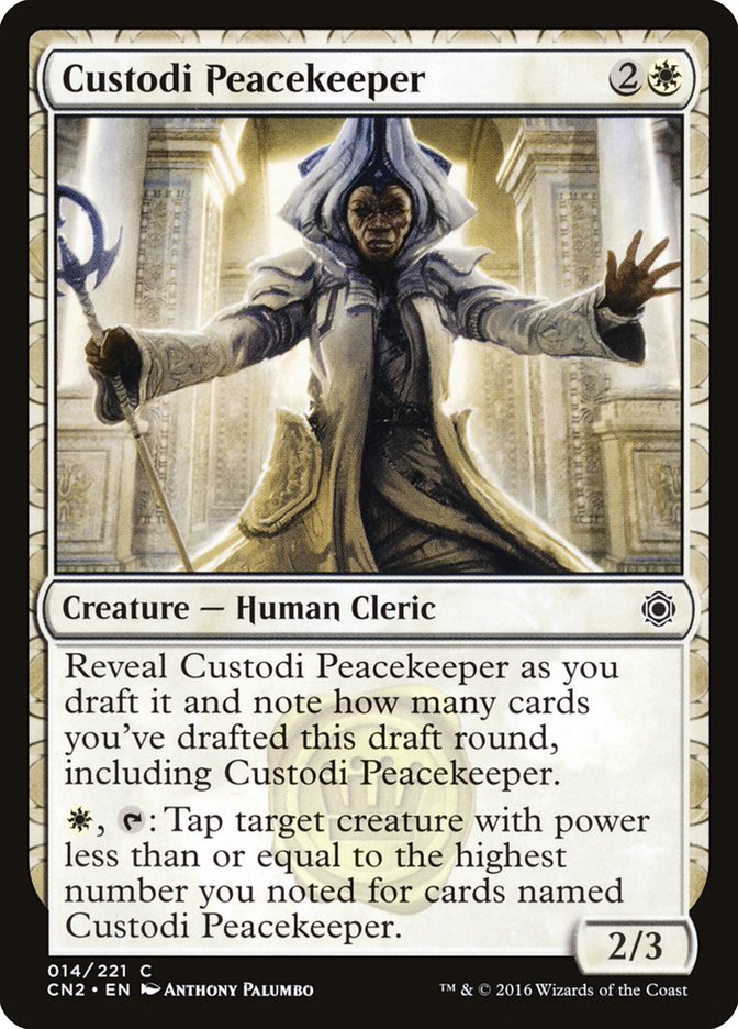 Custodi Peacekeeper [Conspiracy: Take the Crown] | Deep Dive Games St. Marys