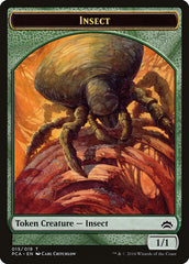 Goat // Insect Double-Sided Token [Planechase Anthology Tokens] | Deep Dive Games St. Marys