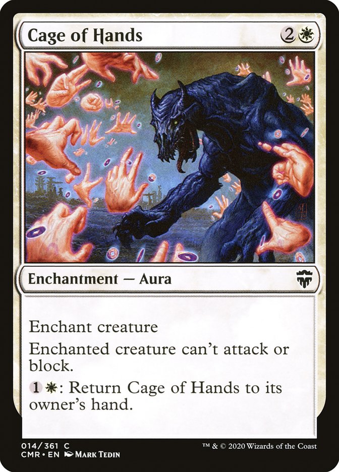 Cage of Hands [Commander Legends] | Deep Dive Games St. Marys