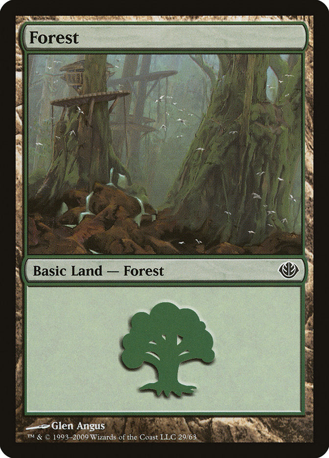 Forest (29) [Duel Decks: Garruk vs. Liliana] | Deep Dive Games St. Marys