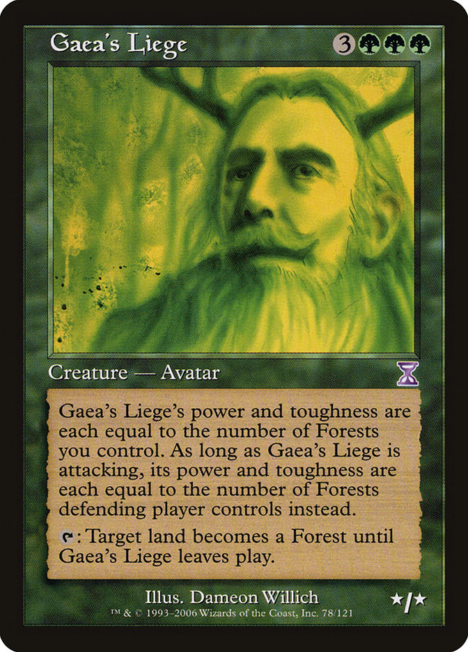 Gaea's Liege [Time Spiral Timeshifted] | Deep Dive Games St. Marys