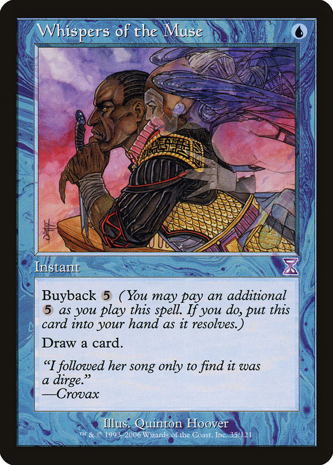 Whispers of the Muse [Time Spiral Timeshifted] | Deep Dive Games St. Marys