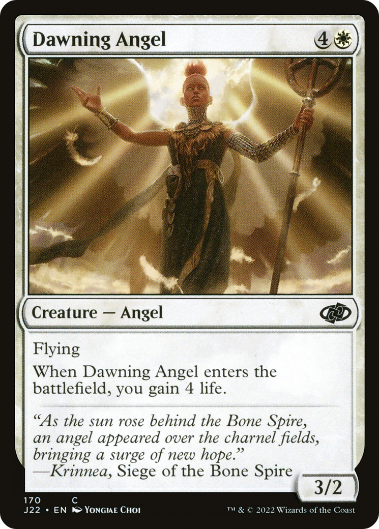 Dawning Angel [Jumpstart 2022] | Deep Dive Games St. Marys