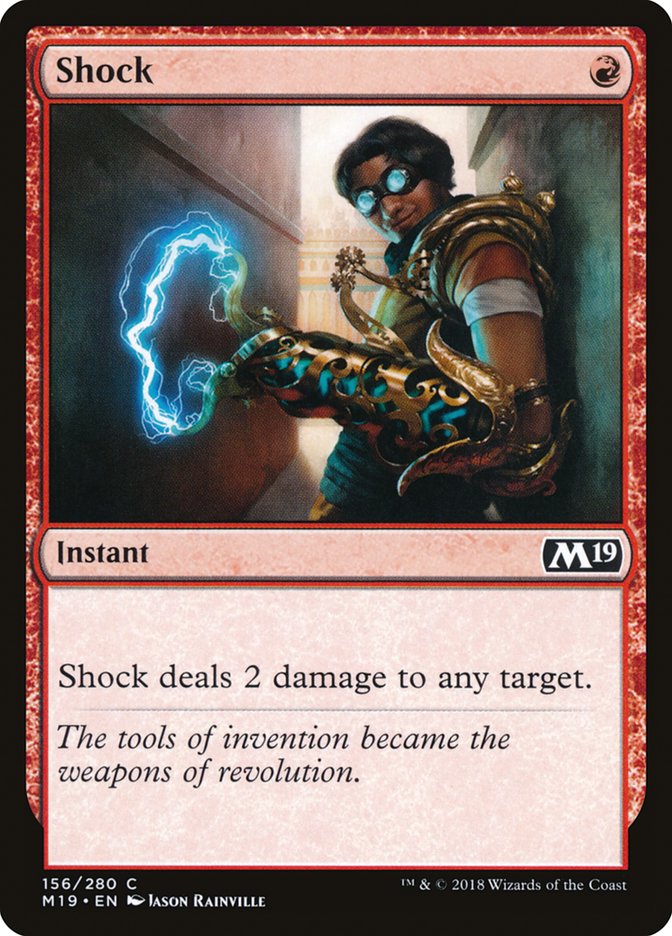 Shock [Core Set 2019] | Deep Dive Games St. Marys