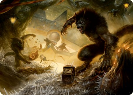 Storm the Festival Art Card [Innistrad: Midnight Hunt Art Series] | Deep Dive Games St. Marys