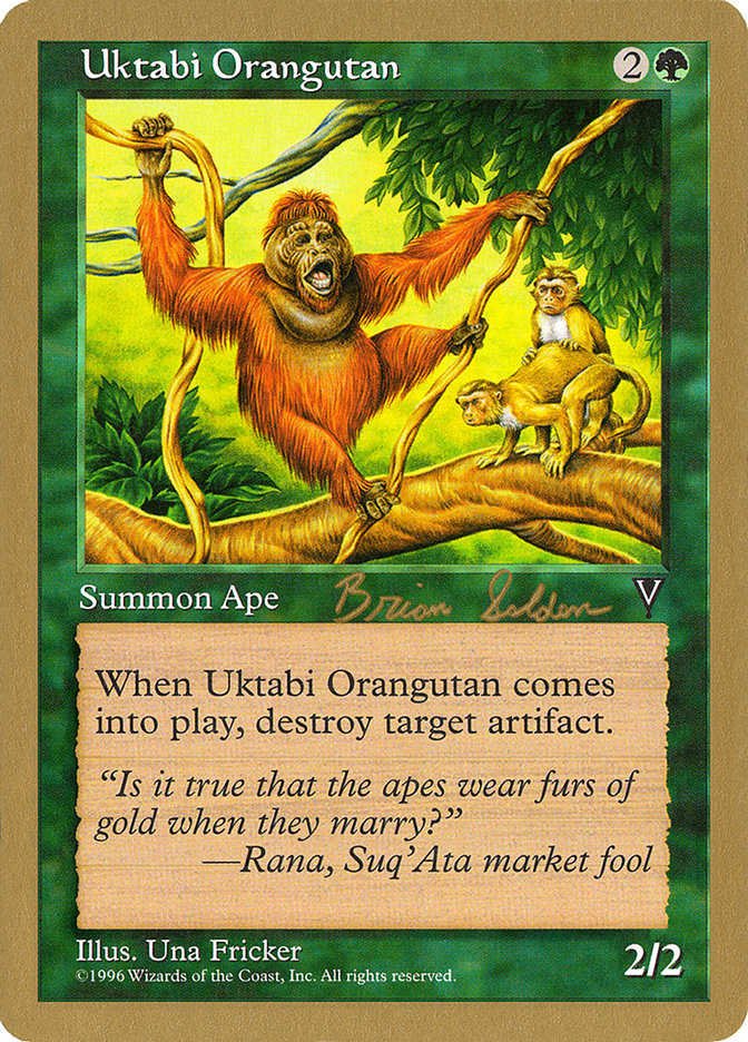 Uktabi Orangutan (Brian Selden) [World Championship Decks 1998] | Deep Dive Games St. Marys