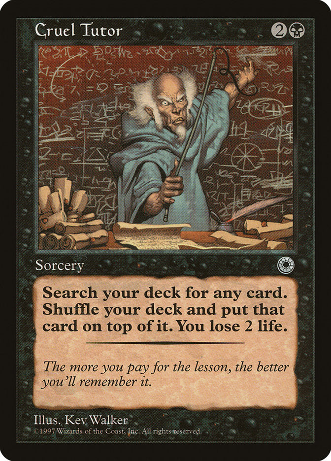 Cruel Tutor [Portal] | Deep Dive Games St. Marys