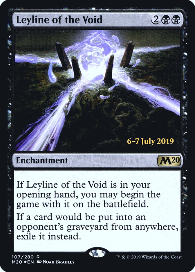 Leyline of the Void [Core Set 2020 Prerelease Promos] | Deep Dive Games St. Marys