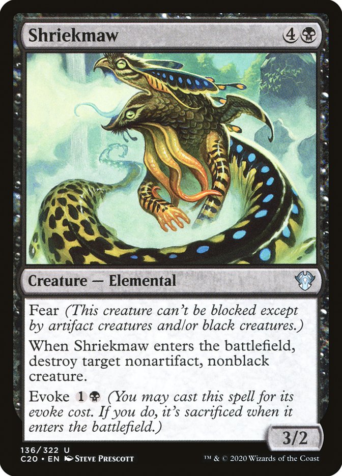 Shriekmaw [Commander 2020] | Deep Dive Games St. Marys