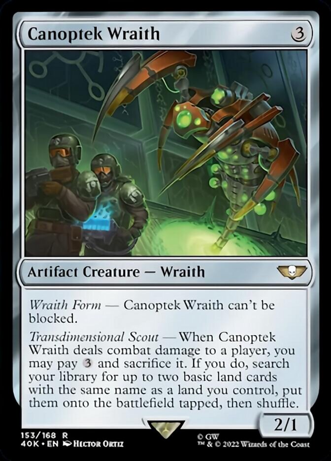 Canoptek Wraith [Warhammer 40,000] | Deep Dive Games St. Marys