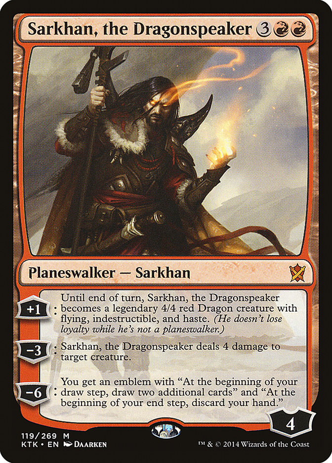 Sarkhan, the Dragonspeaker [Khans of Tarkir] | Deep Dive Games St. Marys