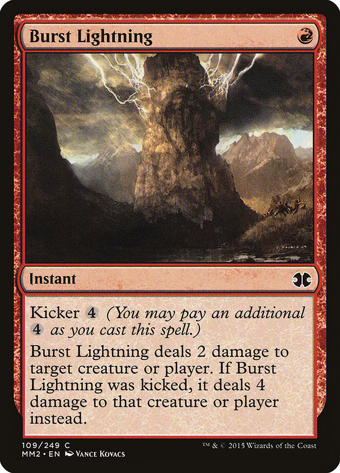 Burst Lightning [Modern Masters 2015] | Deep Dive Games St. Marys