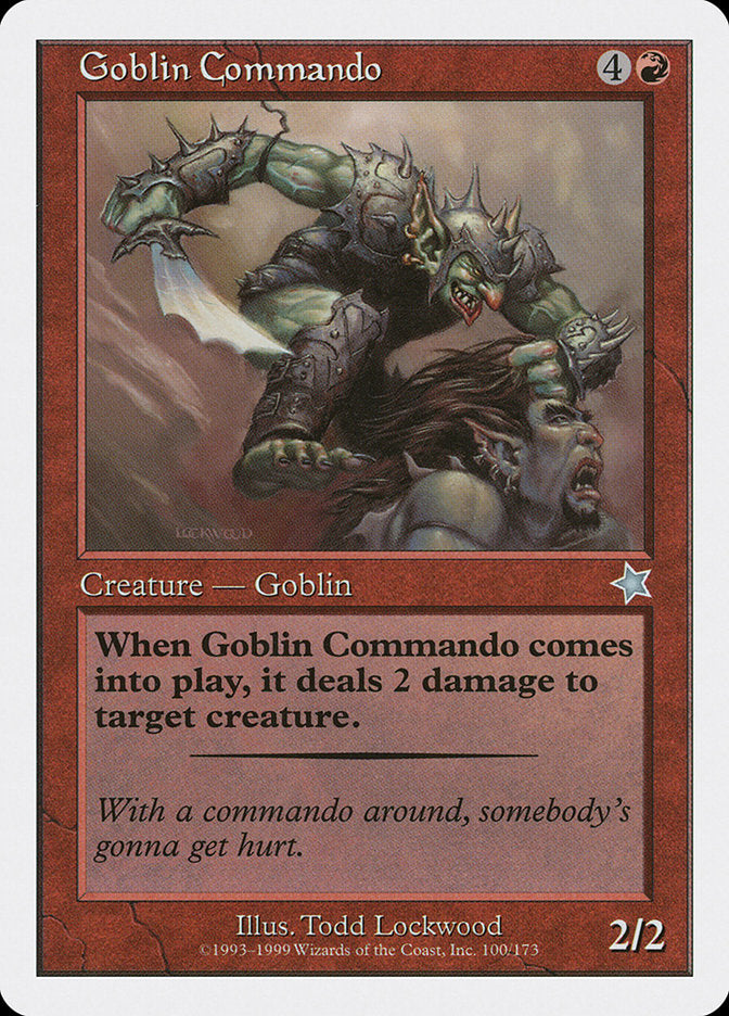 Goblin Commando [Starter 1999] | Deep Dive Games St. Marys