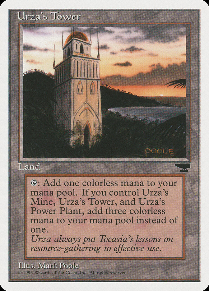 Urza's Tower (Sunset) [Chronicles] | Deep Dive Games St. Marys