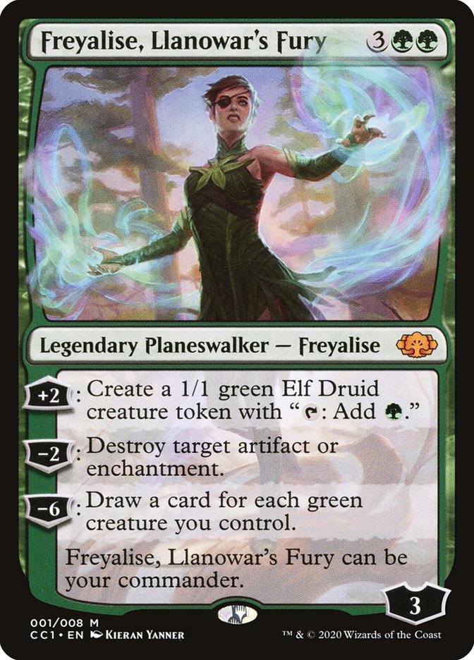 Freyalise, Llanowar's Fury [Commander Collection: Green] | Deep Dive Games St. Marys