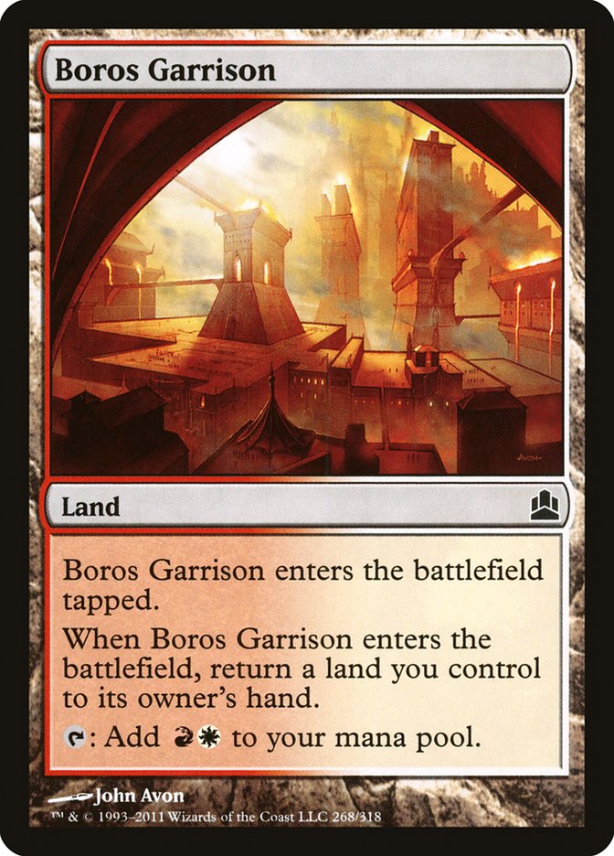 Boros Garrison [Commander 2011] | Deep Dive Games St. Marys