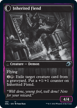Heirloom Mirror // Inherited Fiend [Innistrad: Double Feature] | Deep Dive Games St. Marys