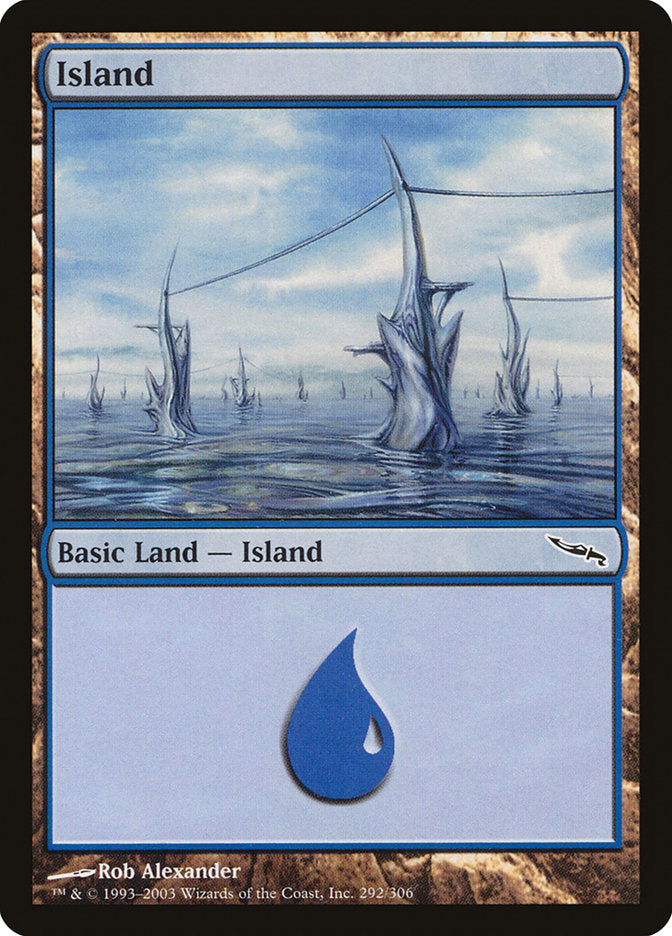 Island (292) [Mirrodin] | Deep Dive Games St. Marys