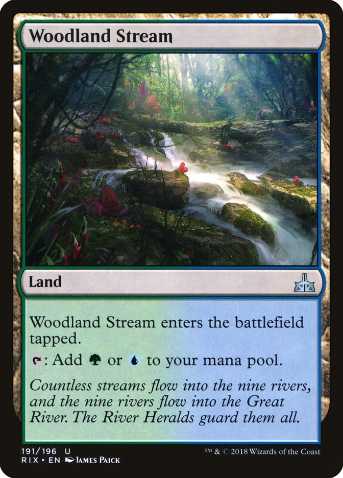 Woodland Stream [Rivals of Ixalan] | Deep Dive Games St. Marys