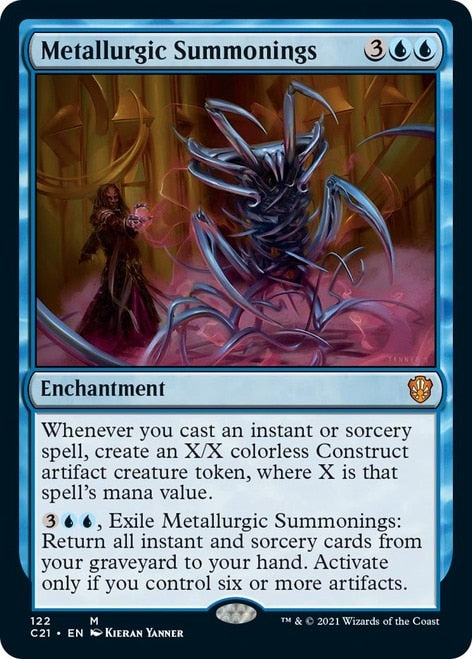 Metallurgic Summonings [Commander 2021] | Deep Dive Games St. Marys