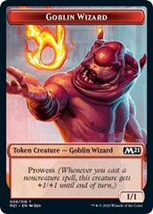 Goblin Wizard // Treasure Double-Sided Token [Core Set 2021 Tokens] | Deep Dive Games St. Marys