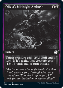 Olivia's Midnight Ambush [Innistrad: Double Feature] | Deep Dive Games St. Marys