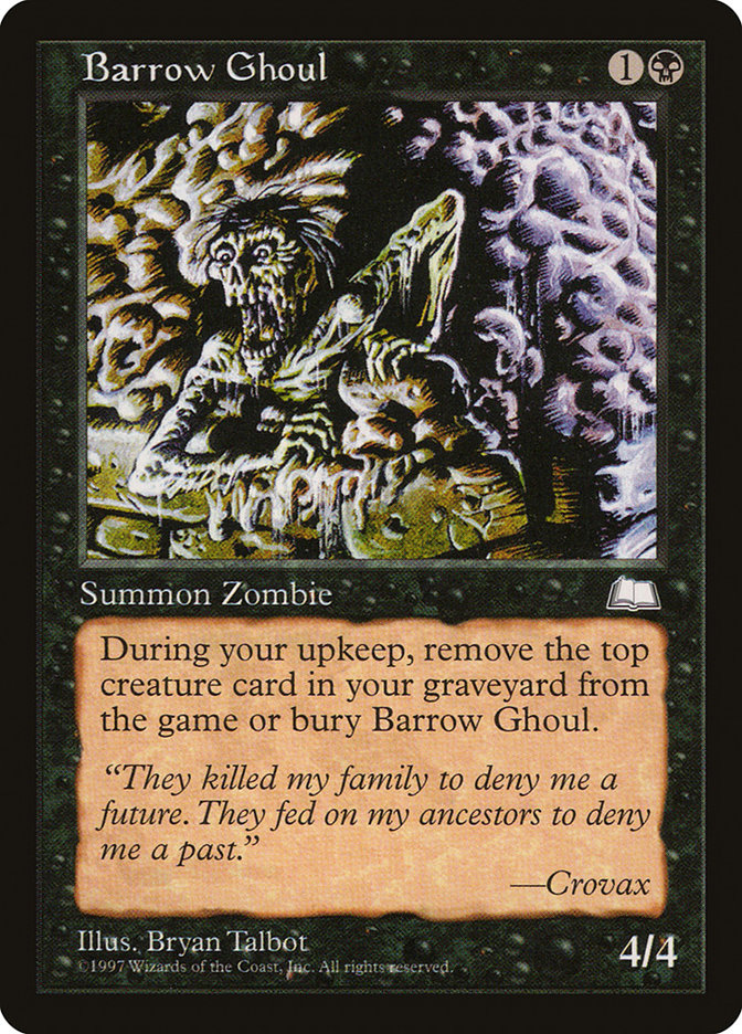 Barrow Ghoul [Weatherlight] | Deep Dive Games St. Marys