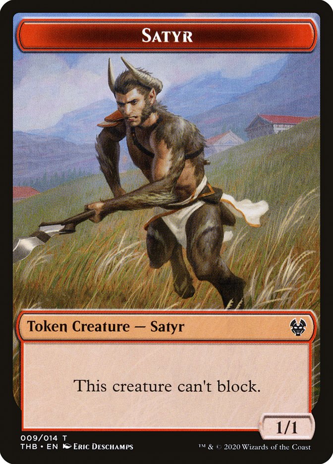 Satyr Token [Theros Beyond Death Tokens] | Deep Dive Games St. Marys
