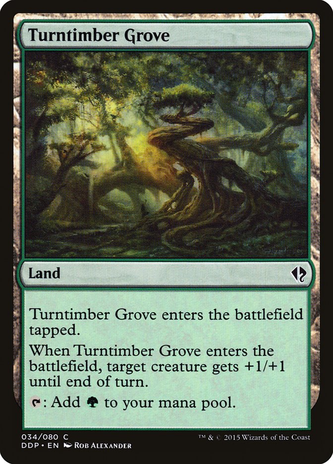 Turntimber Grove [Duel Decks: Zendikar vs. Eldrazi] | Deep Dive Games St. Marys