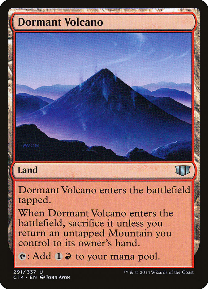 Dormant Volcano [Commander 2014] | Deep Dive Games St. Marys