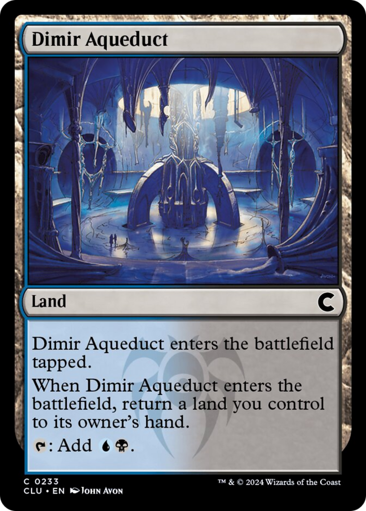 Dimir Aqueduct [Ravnica: Clue Edition] | Deep Dive Games St. Marys