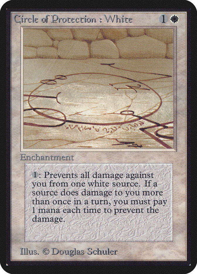 Circle of Protection: White [Alpha Edition] | Deep Dive Games St. Marys