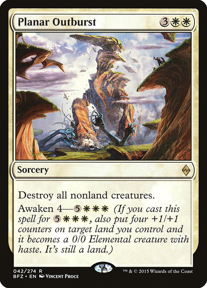 Planar Outburst [Battle for Zendikar] | Deep Dive Games St. Marys
