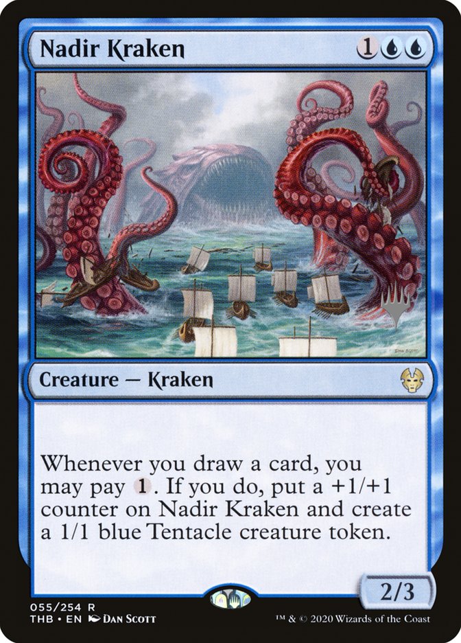 Nadir Kraken (Promo Pack) [Theros Beyond Death Promos] | Deep Dive Games St. Marys