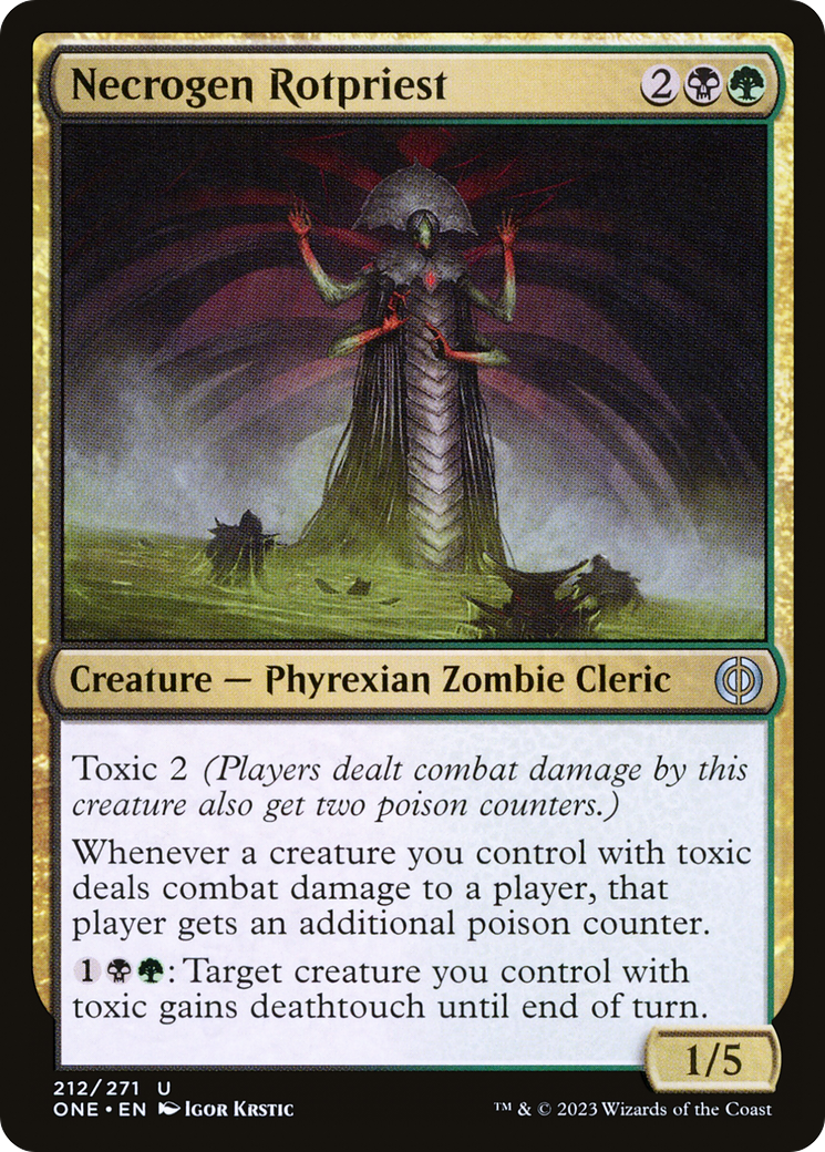 Necrogen Rotpriest [Phyrexia: All Will Be One] | Deep Dive Games St. Marys