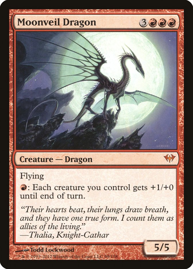 Moonveil Dragon [Dark Ascension] | Deep Dive Games St. Marys
