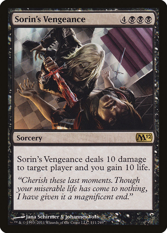 Sorin's Vengeance [Magic 2012] | Deep Dive Games St. Marys