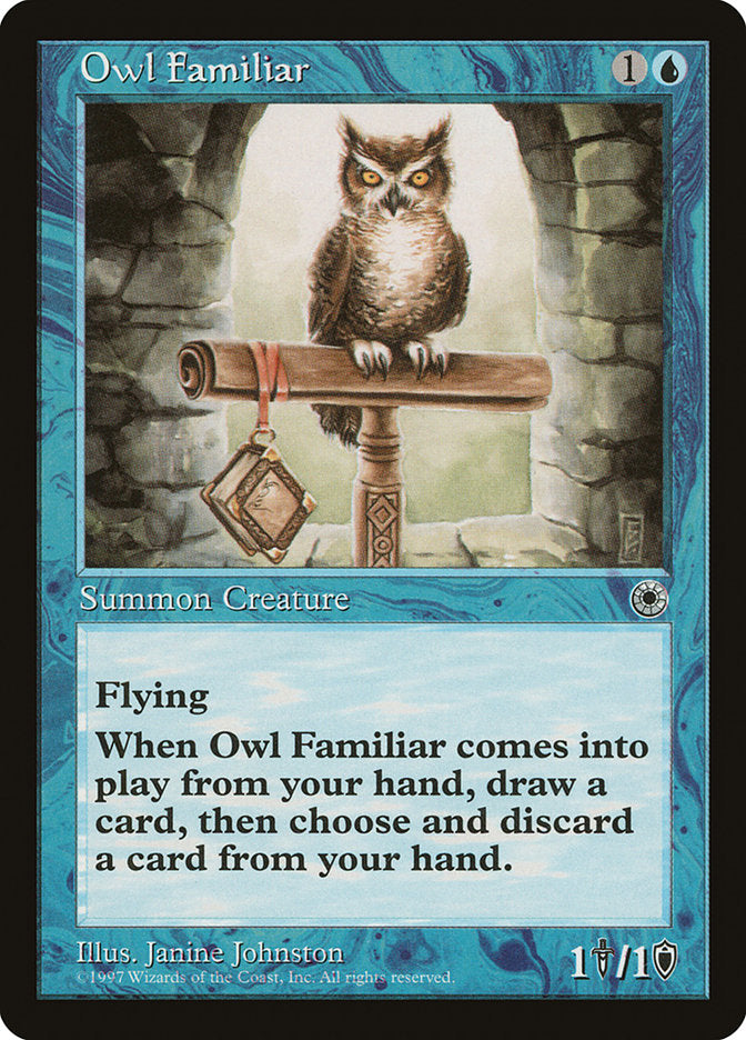 Owl Familiar [Portal] | Deep Dive Games St. Marys