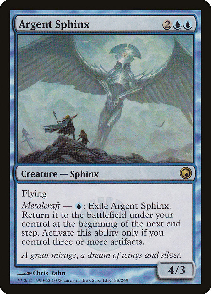 Argent Sphinx [Scars of Mirrodin] | Deep Dive Games St. Marys