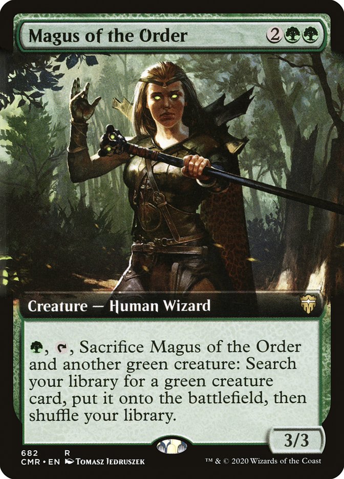Magus of the Order (Extended Art) [Commander Legends] | Deep Dive Games St. Marys