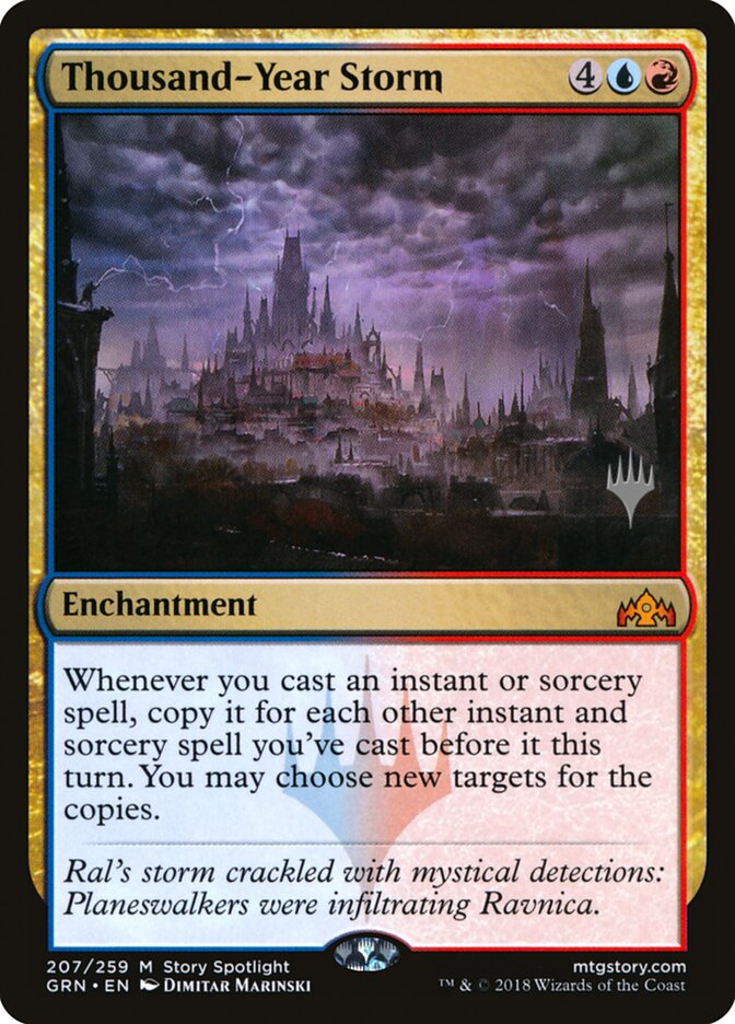 Thousand-Year Storm [Guilds of Ravnica Promos] | Deep Dive Games St. Marys