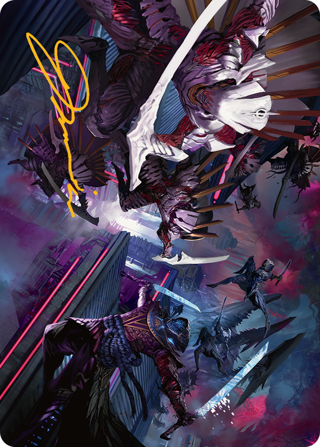 Invasion of Kamigawa Art Card (Gold-Stamped Signature) [March of the Machine Art Series] | Deep Dive Games St. Marys